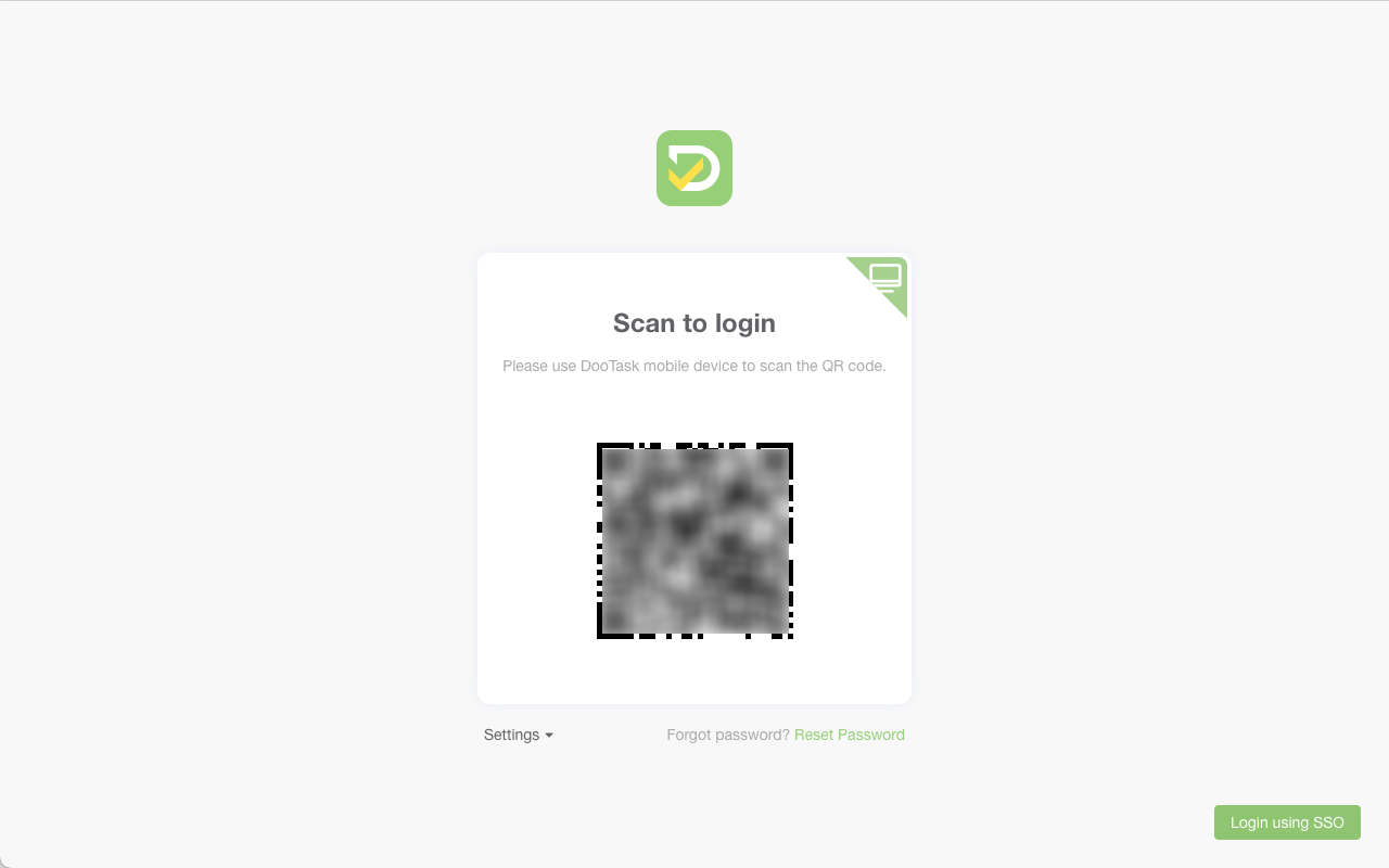 QR Code Login